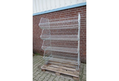 Draadmand 116cm x 61,5cm x 36cm Kruizinga nr. 1112. Used.